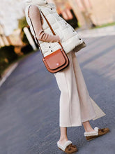 Thickening Woolen Wide Leg Ninth Pants